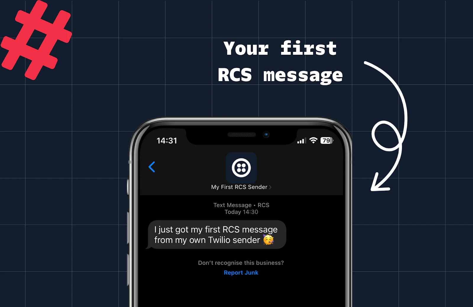 Received RCS message