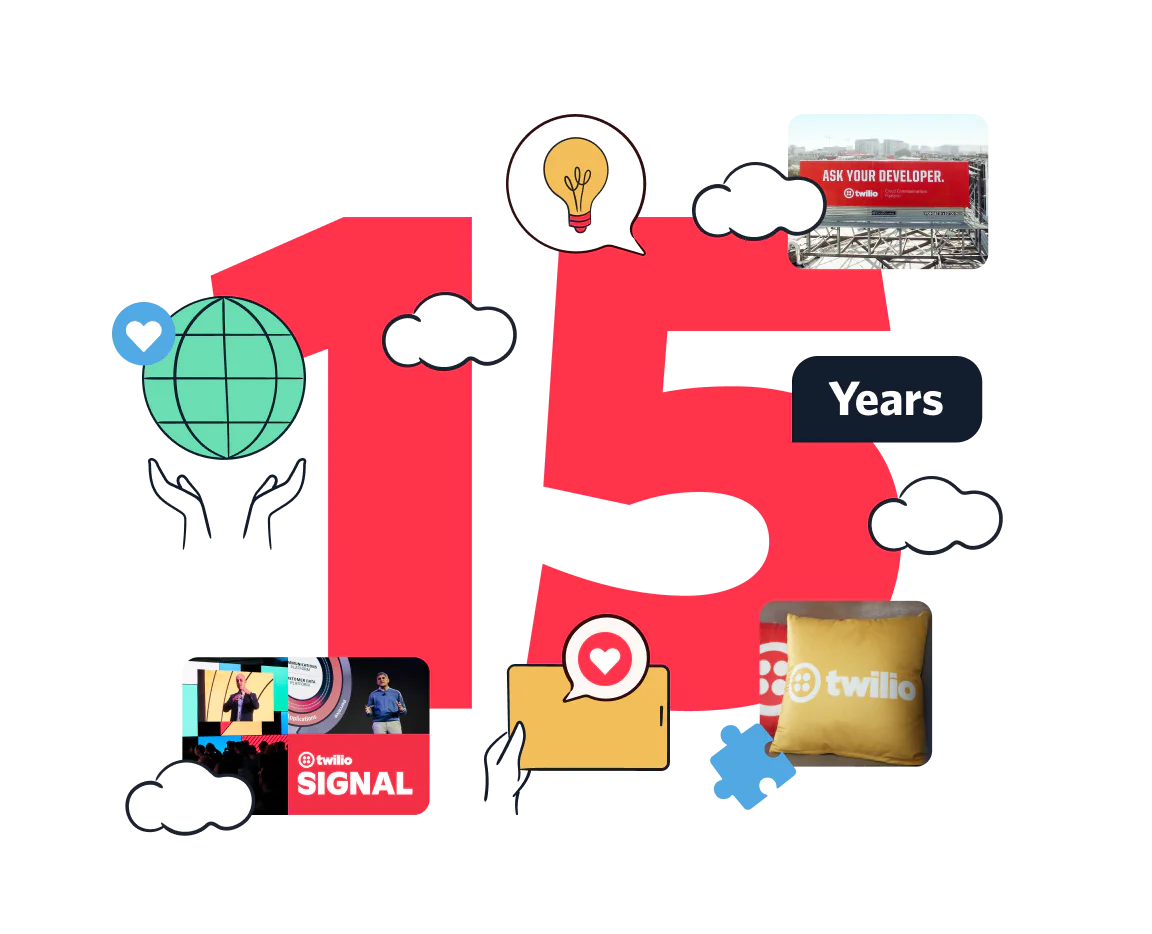 15th anniversary illustration.