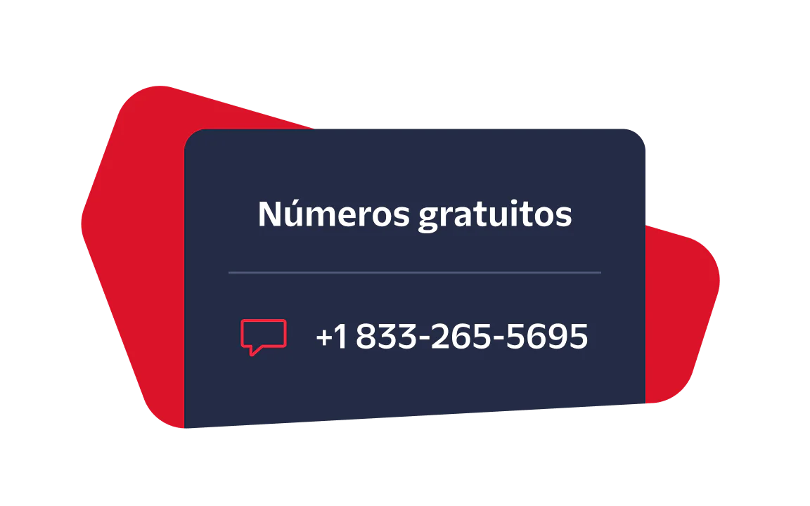 Image showing a toll-free phone number for customer service